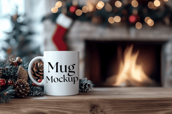 Download Christmas White Mug Mockup - Premium Resources